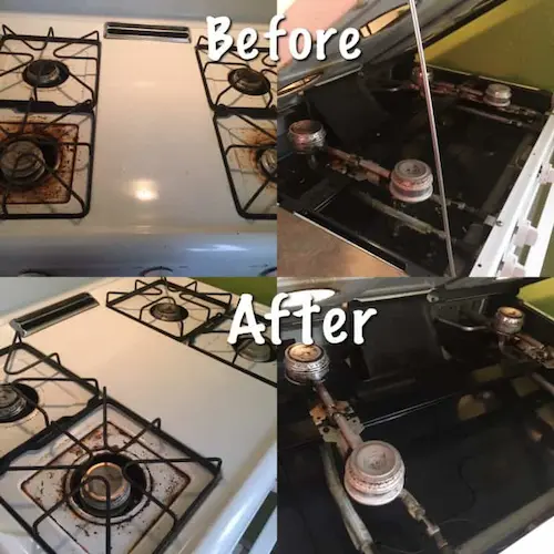 stove deep cleaning hacks
