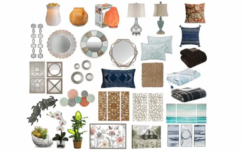 minimalist home decor collage